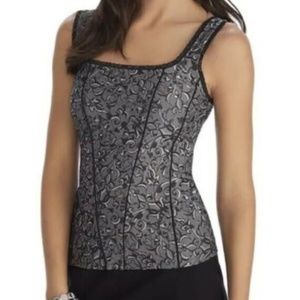 Jacquard Corset Cami